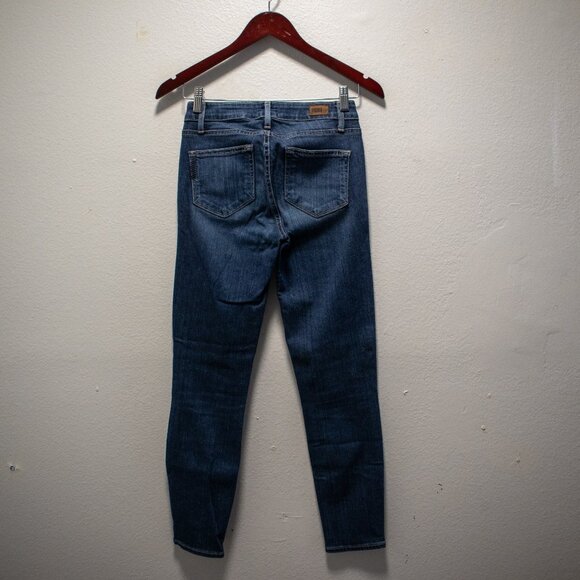 PAIGE Verdugo Crop Jeans Silas Wash - Picture 3 of 4